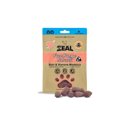 Freeze Dried Beef & Venison Morsels